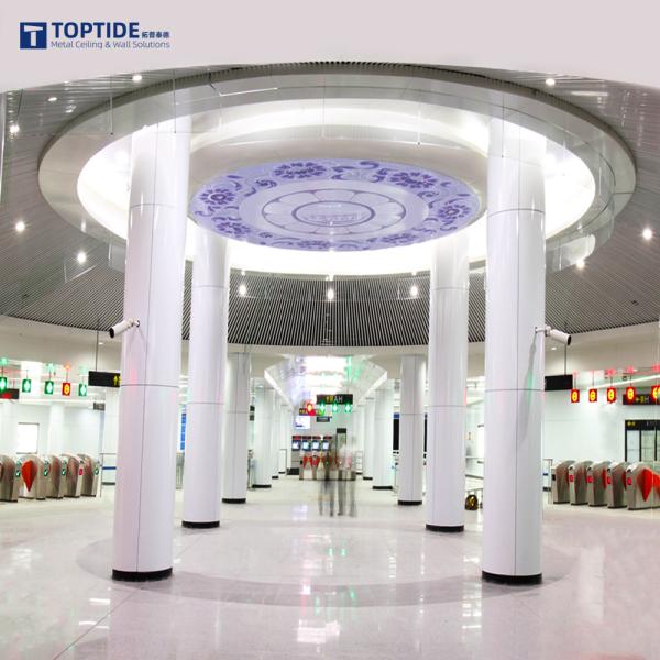 Quality Customized Length Metal Column Casings For Interior Decoration Packaged In Cartons for sale