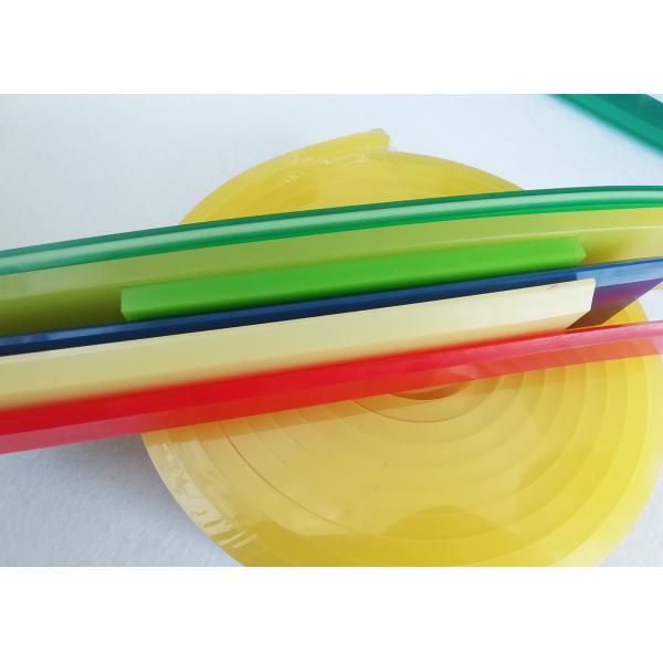 Polyurethane 75 Shore Screen Printing Squeegee 9mm Thickness