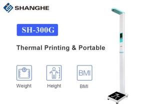Buy cheap Multi Languages Electronic Height And Weight Machine Coin Operated Flexible To Move product