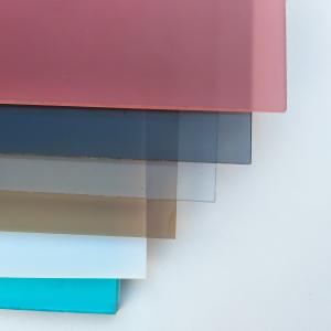 0.5-20mm Polycarbonate Solid Sheet All Of The Weather Performance Fire Resistant