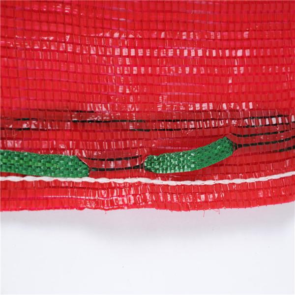 Customized Color Leno Pp Pe Mesh Produce Bags for Vegetables Recyclable and Durable