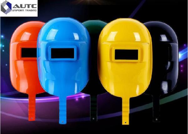 Quality Face Protection Electrician Hard Hat Arc Welding Customized Large Window Size for sale