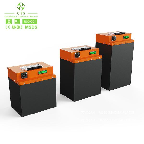 Quality Green Energy Electric Scooter Lithium Battery 72V 60V 20Ah 18650 lithium battery pack  Cycle lif2000 cycles with 100%DOD for sale
