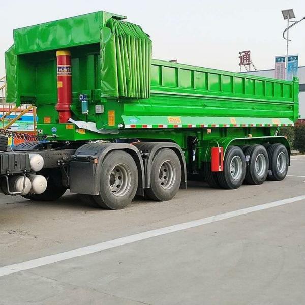 Self-unloading Semi Trailer Dump Truck Large Truck Trailer Semi Trailer for Africa