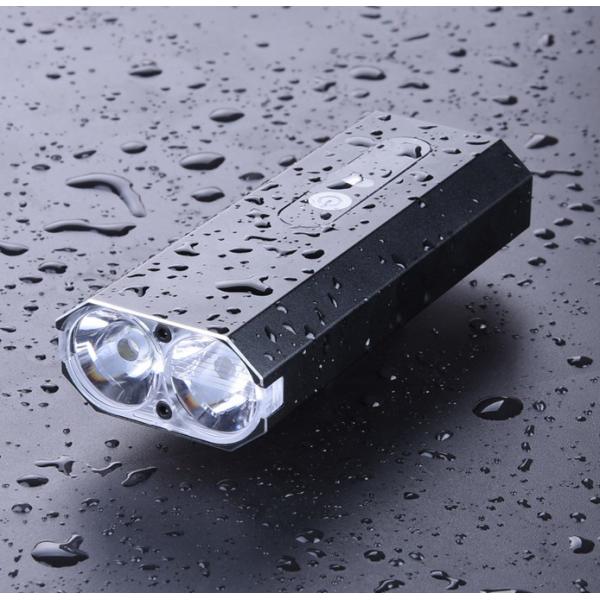 Front Headlight And Free Rear LED Bicycle Tail Light USB Rechargeable Bike Light Set