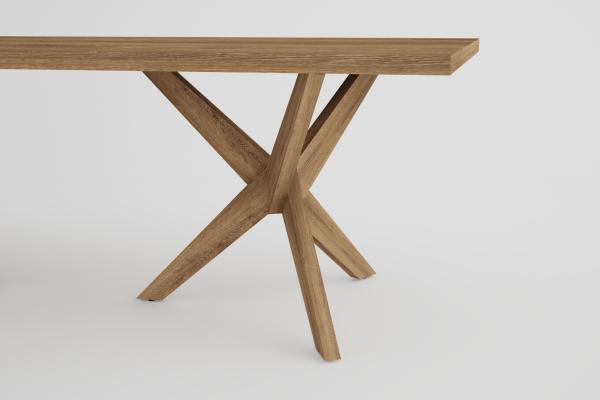 Quality Compact Metal Base Dining Room Table Rust Resistant 8 Seater Dining Tables for sale