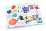 Offset Custom Catalog Printing Saddle Stitch Binding Debossing