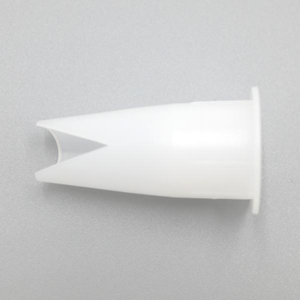 Transparent V-Cut H5 Fine Thread Nozzle V-Shape Nozzle for Triangular Beads