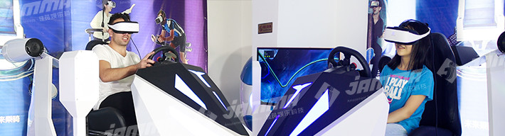 1.5mm Frame VR Racing Simulator Custom Colors Multiplayer Available Easy Operation