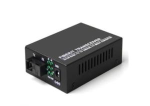 China 1 Optical 4 Electric 100M fiber optic media converter single mode on sale
