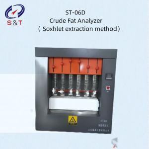 Buy cheap Crude Fat Analyzer Feed Testing Instrument Soxhlet Extraction Method product