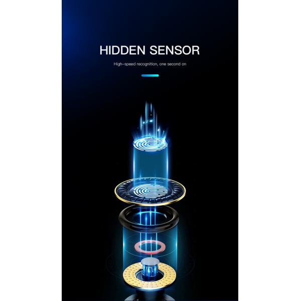 Zinc alloy material door lock with handle fingerprint and password fingerprint house door lock