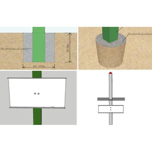 358 Dense Small Hole Wire Mesh Fence PVC Coated Crimped Technique Anti-Climbing Isolation Net