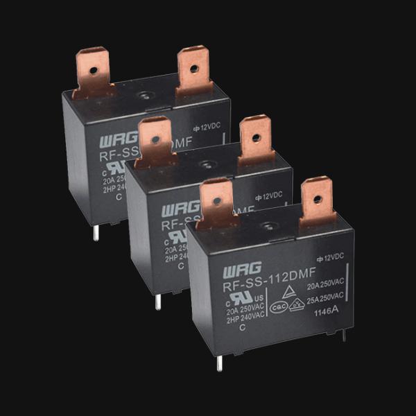 Highly Efficient 900mW PCB 20 Amp Power Relay With Quick Action Time