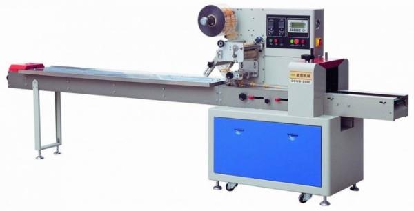 Quality Automatic Tissue Paper Pillow Packing Machine Double Transducer Control for sale