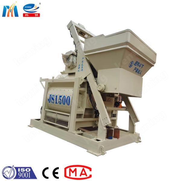 Quality 30Kw Horizontal Concrete Forced Mixer JS 750 Batching for sale