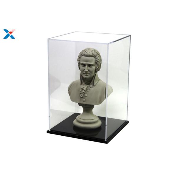 Customized Clear Acrylic Display Boxes , Acrylic Display Cube For Dustproof Protection Toy