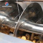 580KG Add large melon and fruit cleaning peeling machine large yield potato