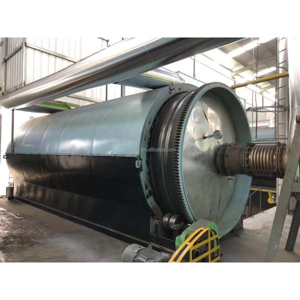 Energy Mining 30 ton per day full continuous waste rubber tyre pyrolysis oil plant