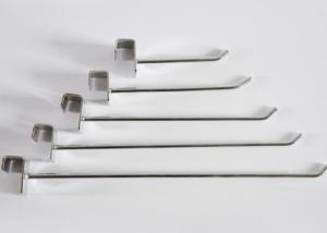 Steel Hooks Display Stand Accessories 120 / 150 / 200 / 220 mm Different Size