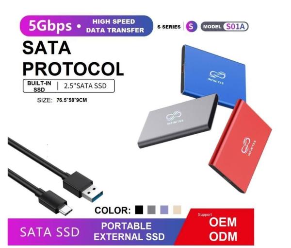 Quality High Capacity 5gbps External Hard Drive Ngff And Nvme Interface OEM SSD for sale