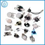 S01 S02 Button Type Normal Close Open HC06 Series Bimetal Thermal Protector 10A