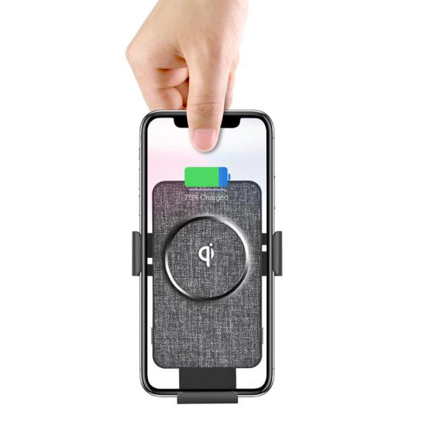 Quality 360° Rotation 15W Wireless Car Charger Sucking for sale