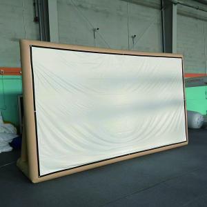 Buy cheap Wholesale Customized Size Outdoor Movie Screen Rear Projection Outdoor Inflatable Movie Screen product