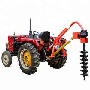 China 60hp Gearbox 3 Point Post Hole Digger Compact Tractor Implement on sale