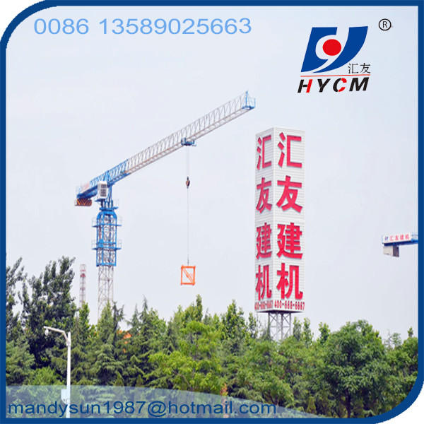 QTP5010 5ton construction topless types of tower crane