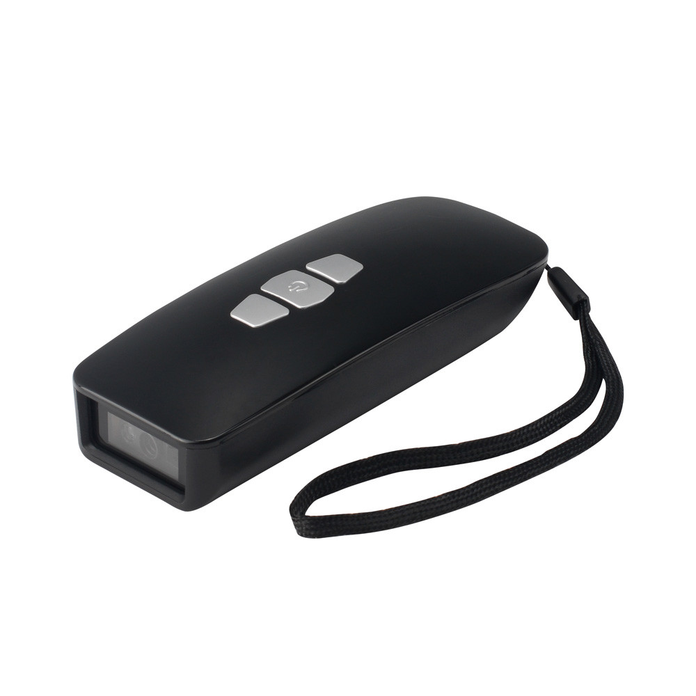 Wireless Mini Barcode Scanner Lightweight Handheld Barcode Reader With Display