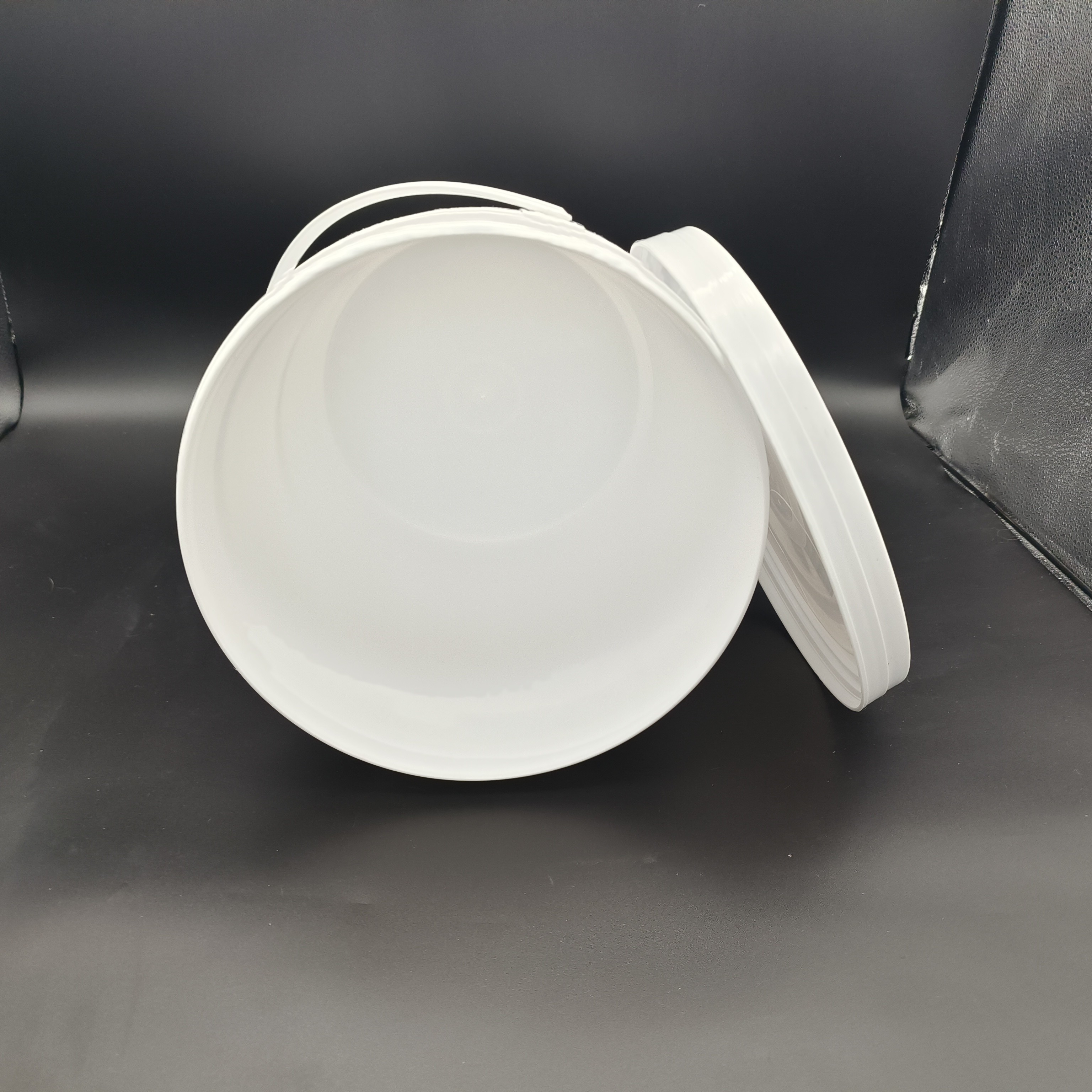 Screen Printing 10lt Round Plastic Bucket With Lid ISO9001
