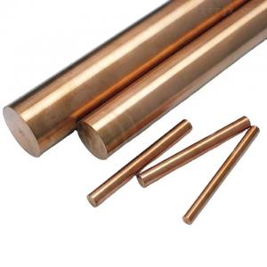Buy cheap 99.9% Pure Copper C11000 C101 Round Copper Bar For Industrial Ground Rod product