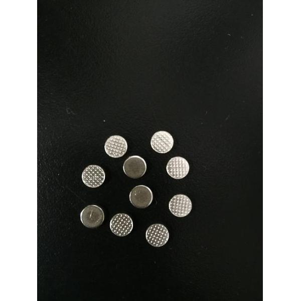 Good Arc Erosion AgCdO10 Silver Contact Tips with For Low Voltage Switching Devices