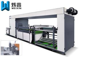 Touch Screen Non Woven Screen Printing Machine / Automatic Screen Printing Press