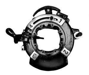 Hongli 4 Heavy Duty Pipe Threading Die Head for SQ100F Fits 1224 Pipe Threading Machine
