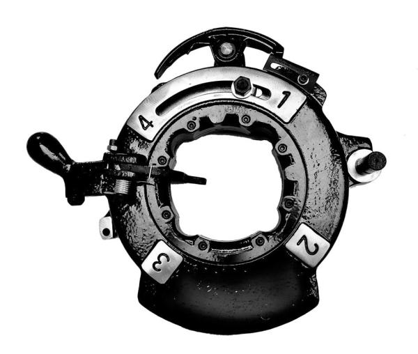Quality Hongli 4" Heavy Duty Pipe Threading Die Head for SQ100F Fits 1224 Pipe Threading Machine for sale