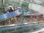 Low Noise Automatic Packaging Line PLC Control Snacks Packing Machine