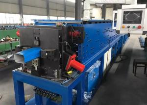 Buy cheap Square Rainwater Downspout Roll Forming Machine Integrated With Elbow Device product