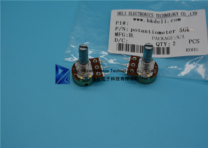 50k Potentiometer Mini Push Button Switch Normally Closed Round Push Button Switch