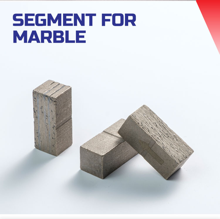 Multi Purpose Diamond Cutting Segment Tip 24x8x13mm Diamond Segments for Marble Sale
