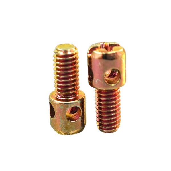 Quality Electric Meter Phillips Capstan Headed Screw With Black Oxide Finish for sale