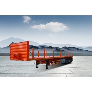 Buy cheap Used Saudi Flatbed Semi-Trailer 40000 kg product