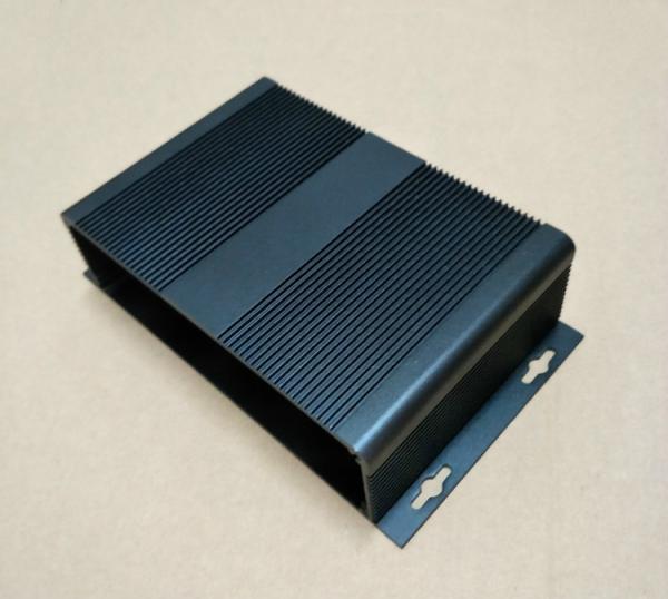 Quality Matt Black Sandblasting Extruded Aluminum Enclosure Box for sale