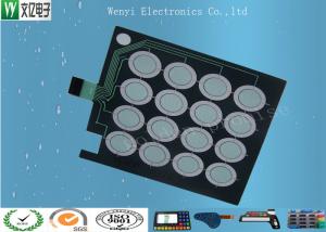 Buy cheap PET 0.125mm Base Capacitive Touch Button Circuit FPC Membrane Switch Customized product