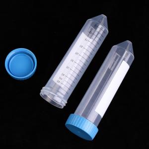 China Lab PCR Consumables 50ml Conical Centrifuge Tube ISO13485 Approved on sale