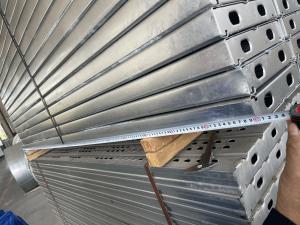 Q235 Q345B Cuplock Scaffolding System Gang Board For Construction