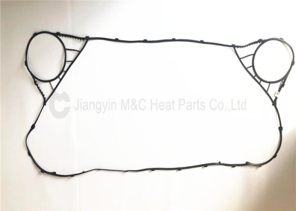 Quality Large Surface Area Gaskets , J107 Plate Heat Exchanger Gaskets With Support Foot for sale