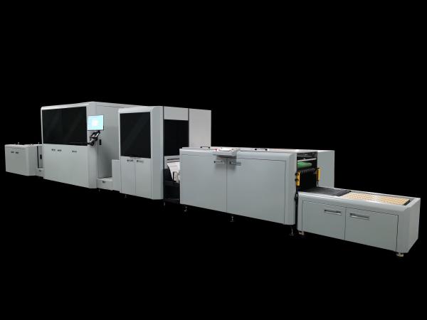 High Speed 660mm Width Mono Color Dual Color Full Color Digital Inkjet Printer