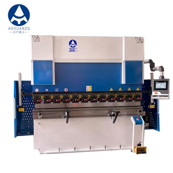 Quality Delem System 4+1+2 Axis Hydraulic Press Brake CNC Bending Machine With DA53T for sale